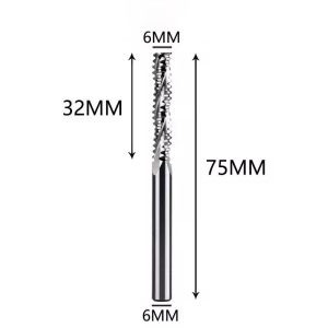 Tropero nazubljeno CNC glodalo-D6.0-L32